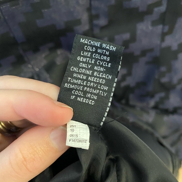 Anna Sui Black/Purple Dress Size 7 - Picture 7 of 8